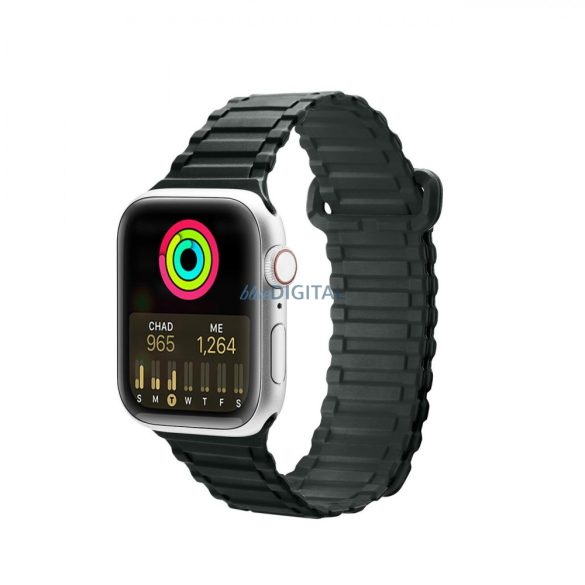 Dux Ducis (Armor Version) csereszíj Apple Watch SE, 9, 8, 7, 6, 5, 4, 3, 2, 1 (41, 40, 38 mm) zöld