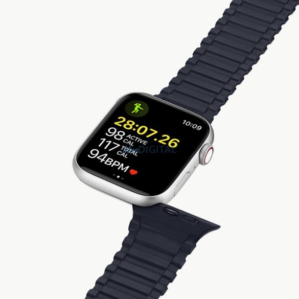 Dux Ducis (Armor Version) csereszíj Apple Watch Ultra, SE, 9, 8, 7, 6, 5, 4, 3, 2, 1 (49, 45, 44, 42 mm) kék