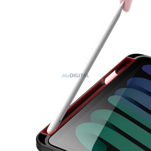 Dux Ducis Magi tok iPad mini 2021 intelligens tok állvánnyal és Apple Pencil tartóval  fekete színű