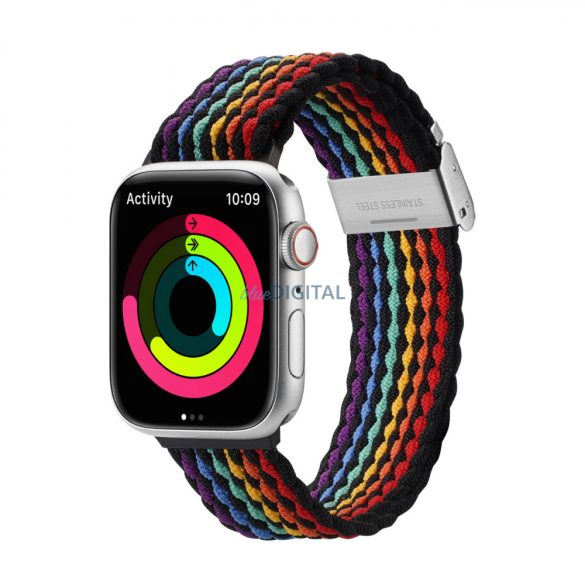 Dux Ducis (Mixture II Version) csereszíj Apple Watch SE, 9, 8, 7, 6, 5, 4, 3, 2, 1 (41, 40, 38 mm) színes