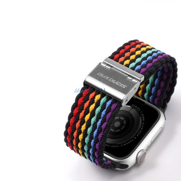 Dux Ducis (Mixture II Version) csereszíj Apple Watch SE, 9, 8, 7, 6, 5, 4, 3, 2, 1 (41, 40, 38 mm) színes