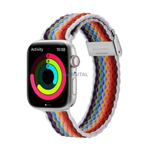 Dux Ducis (Mixture II Version) csereszíj Apple Watch SE, 9, 8, 7, 6, 5, 4, 3, 2, 1 (41, 40, 38 mm) színes