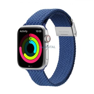 Dux Ducis (Mixture II Version) csereszíj Apple Watch Ultra, SE, 9, 8, 7, 6, 5, 4, 3, 2, 1 (49, 45, 44, 42 mm) kék