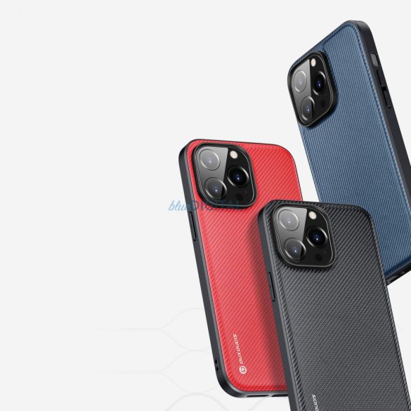 Dux Ducis Fino tok iPhone 14 Pro kék nejlon