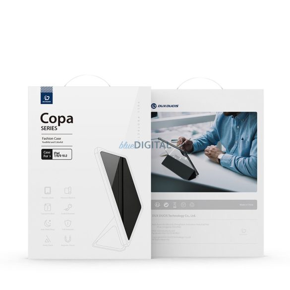 Dux Ducis Copa tok iPad iPad Pro 11 '' 2020 / iPad Pro 11 '' 2018 / iPad Pro 11 '' 2021 intelligens tok állvánnyal rózsaszínű