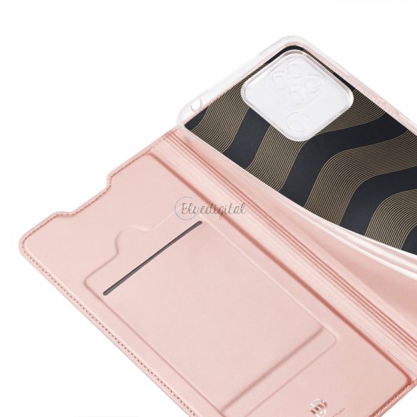 Dux Ducis Skin Pro flip tok Xiaomi Redmi 10C rózsaszín