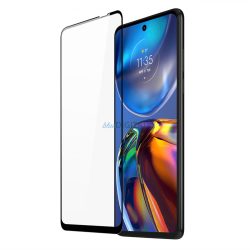   Dux Ducis 10D edzett üveg 9H teljes képernyő edzett üveg kerettel Motorola Moto E32 fekete (tokbarát)