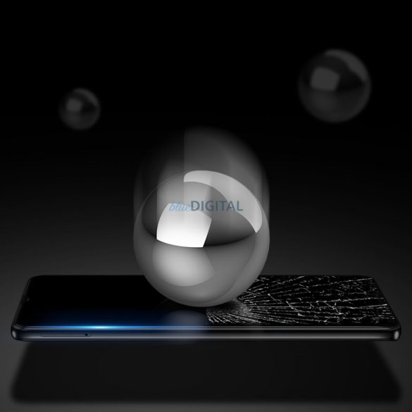 Dux Ducis 10D edzett üveg 9H teljes képernyő edzett üveg kerettel Motorola Moto E32 fekete (tokbarát)