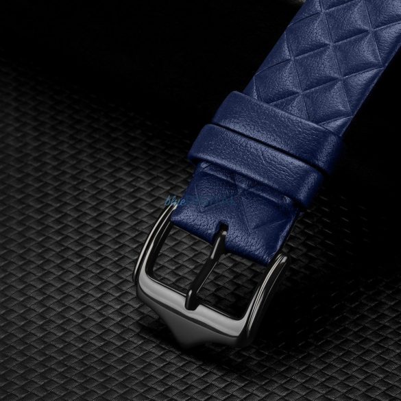 Dux Ducis Strap Leather Watch 7 szíj 7/6/5/4/3/2 / SE (41/40 / 38mm) csuklópánt karkötő valódi bőr karkötő kék (Enland verzió)