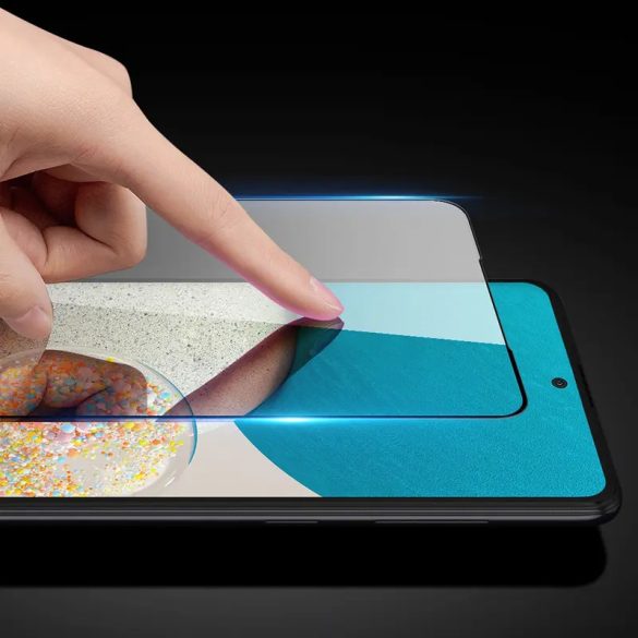Dux Ducis 9H edzett üveg fekete szegéllyel Samsung Galaxy A73