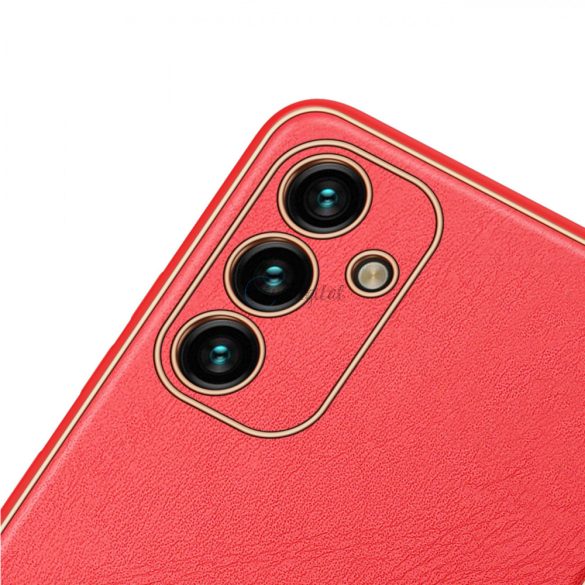 Dux Ducis Yolo Elegáns tok ökológiai bőrből készült Samsung Galaxy A13 5G Red