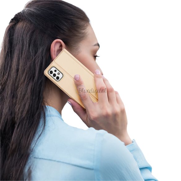 Dux Ducis Skin Pro Holster telefontok Flip tok Samsung Galaxy A53 5G arany