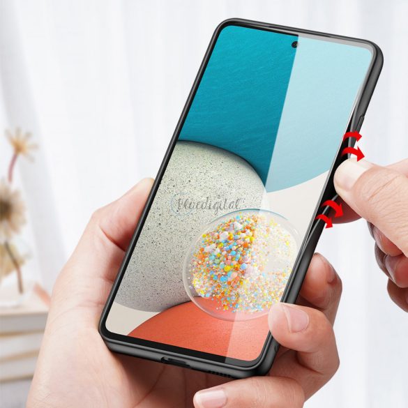 A Dux Ducis Fino tok nejlon anyaggal borítva Samsung Galaxy A53 5G Blue