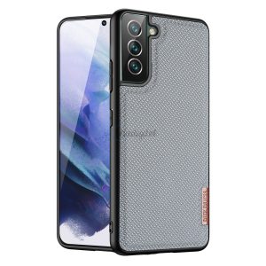 DUX DUCIS FINO tok Nylon anyagból készült Samsung Galaxy S22 + (S22 Plus) kék