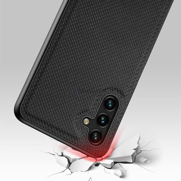 A Dux Ducis Fino tok nejlon anyaggal borítva Samsung Galaxy A13 5G fekete