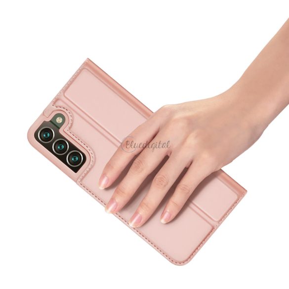 Dux Ducis SKIN PRO Holster tok Samsung Galaxy S22 + (S22 Plus) rózsaszín