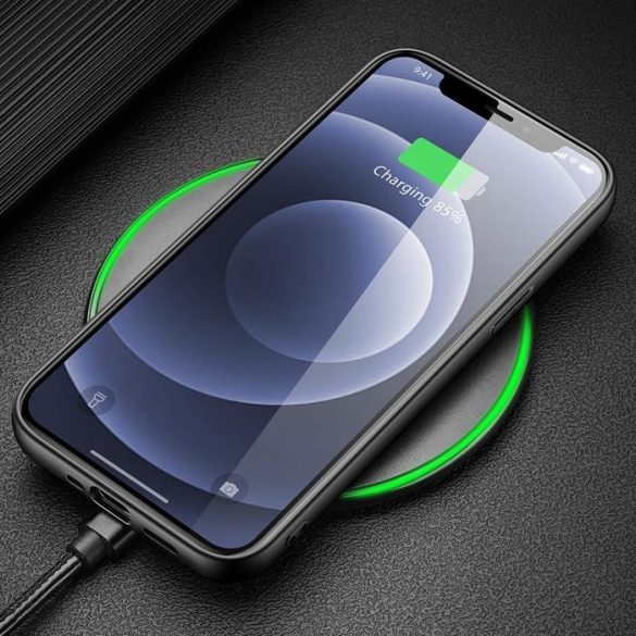 Dux Ducis Fino telefontok borított nylon anyag iPhone 13 mini zöld