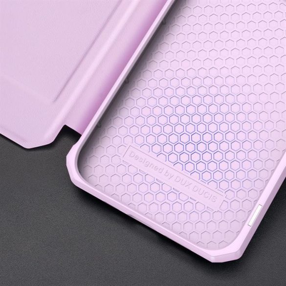 DUX DUCIS SKIN X flipes kihajtható tok iPhone 13 Pro Pink