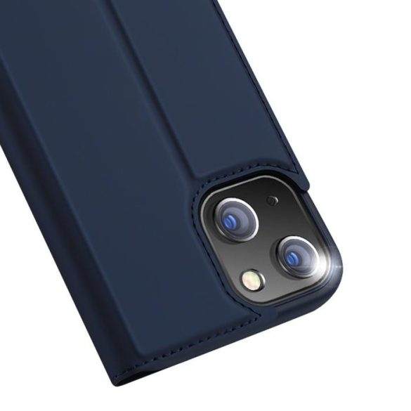 DUX DUCIS SKIN PRO flipes kihajtható tok iPhone 13 mini kék
