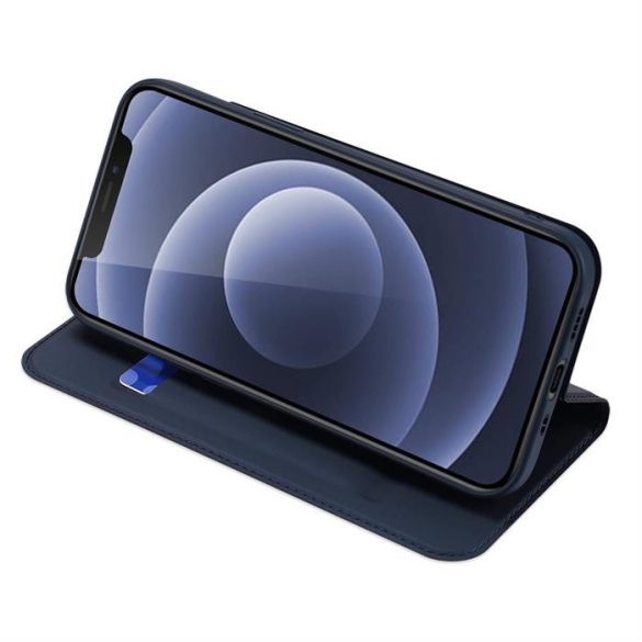 DUX DUCIS SKIN PRO flipes kihajtható tok iPhone 13 mini kék