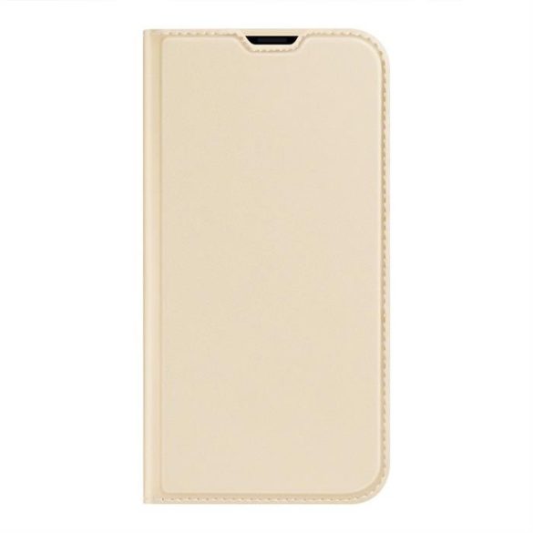 DUX DUCIS SKIN PRO flipes kihajtható tok iPhone 13 Mini Golden