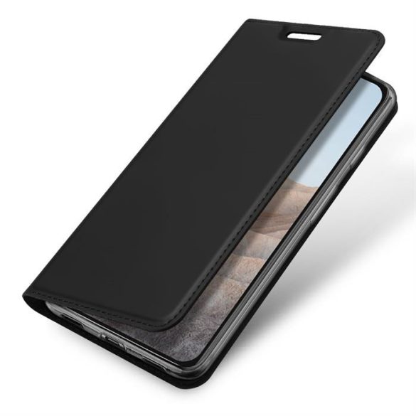 DUX DUCIS SKIN PRO flipes kihajtható tok Google Pixel 5A Black