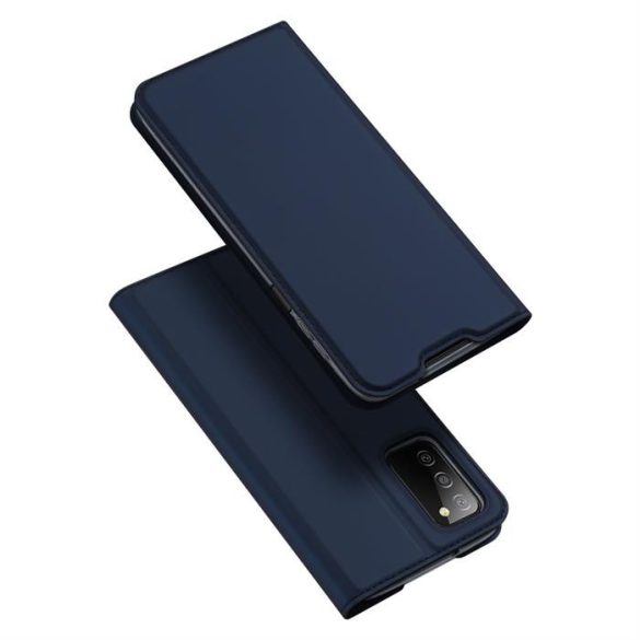 DUX DUCIS SKIN PRO flipes kihajtható tok Samsung Galaxy A03s kékhez