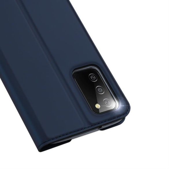 DUX DUCIS SKIN PRO flipes kihajtható tok Samsung Galaxy A03s kékhez