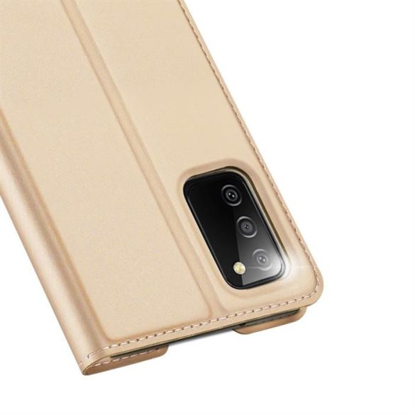 DUX DUCIS SKIN PRO flipes kihajtható tok Samsung Galaxy A03s Golden