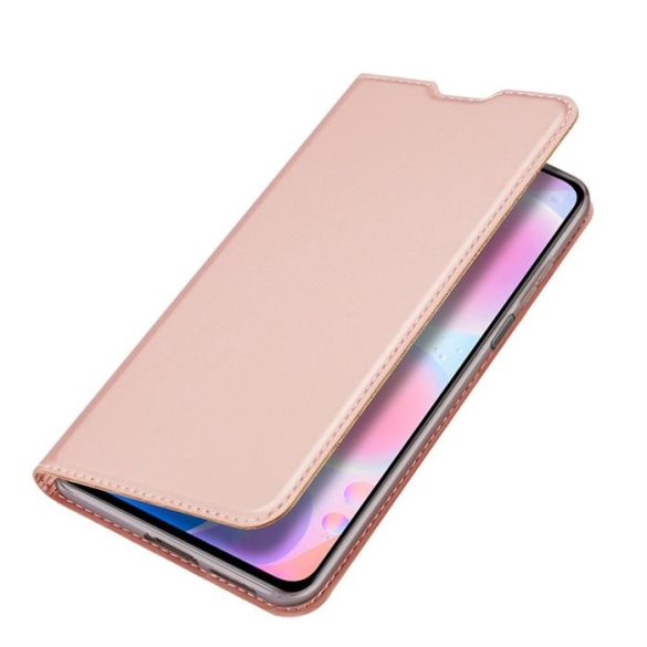Dux Ducis Skin Pro Bookcase kihajtható tok Xiaomi redmi K40 Pro + / K40 Pro / K40 / Poco F3 rózsaszín