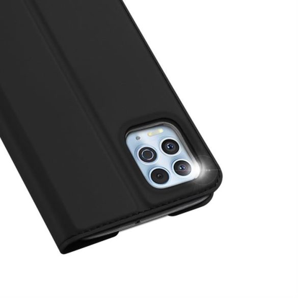 Dux Ducis Skin Pro Bookcase kihajtható tok Motorola Moto G100 / EDGE S fekete