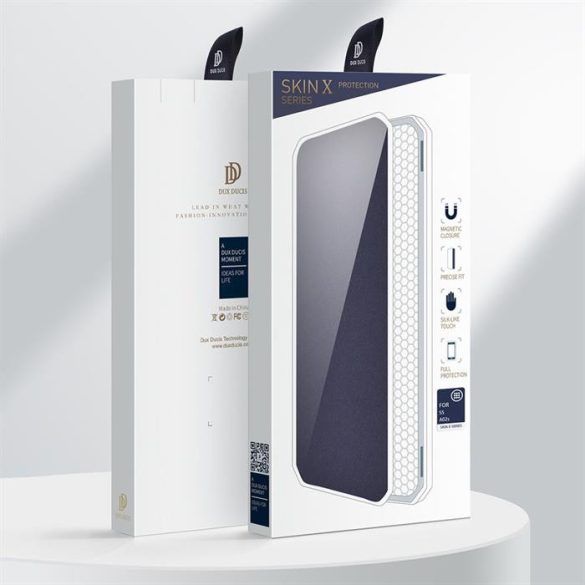 DUX DUCIS Skin X Bookcase kihajtható tok Samsung Galaxy A02s EU fekete
