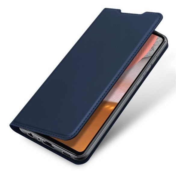 DUX DUCIS Skin Pro Bookcase kihajtható tok Samsung Galaxy A72 4G kék