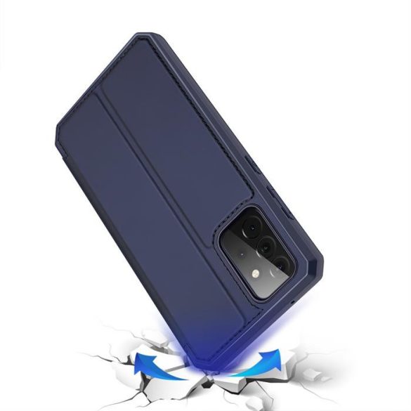 DUX DUCIS Skin X Bookcase kihajtható tok Samsung Galaxy A72 4G kék