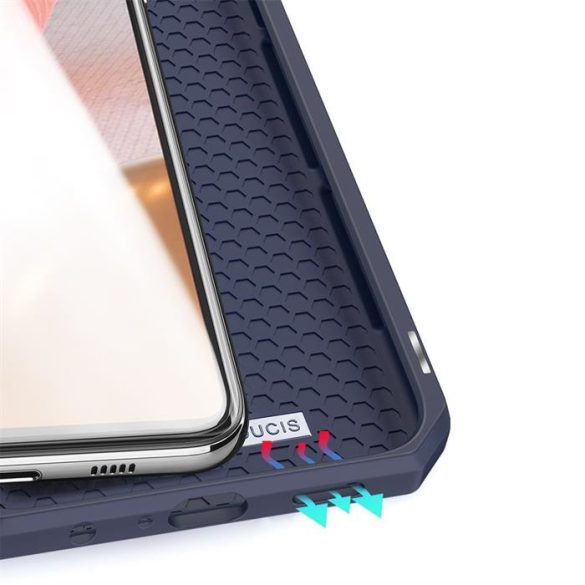DUX DUCIS Skin X Bookcase kihajtható tok Samsung Galaxy A72 4G kék