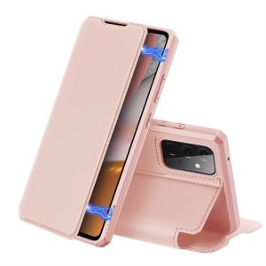 DUX DUCIS Skin X Bookcase kihajtható tok Samsung Galaxy A72 4G rózsaszín