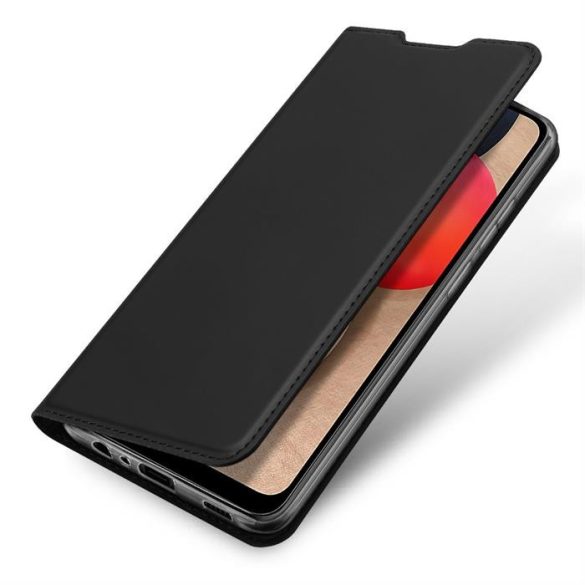 DUX DUCIS Skin Pro Bookcase kihajtható tok Samsung Galaxy A02s EU fekete