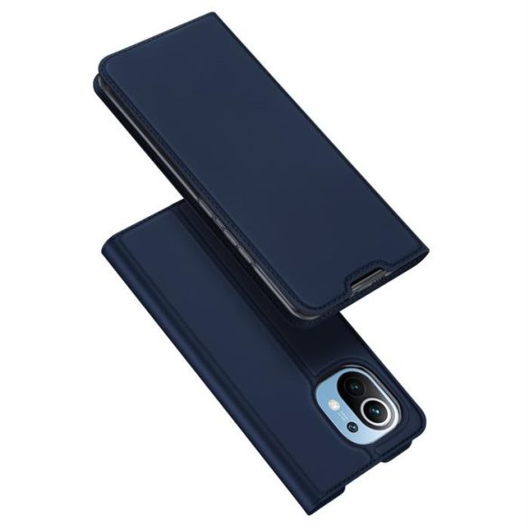 DUX DUCIS Skin Pro Bookcase kihajtható tok Xiaomi Mi 11 kék