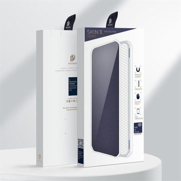 DUX DUCIS Skin X Bookcase kihajtható tok Samsung Galaxy A42 5G fekete