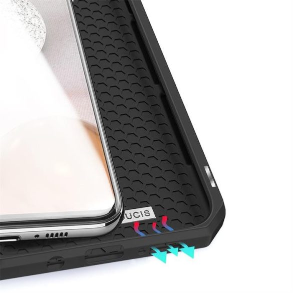 DUX DUCIS Skin X Bookcase kihajtható tok Samsung Galaxy A42 5G fekete