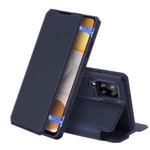 DUX DUCIS Skin X Bookcase kihajtható tok Samsung Galaxy A42 5G kék