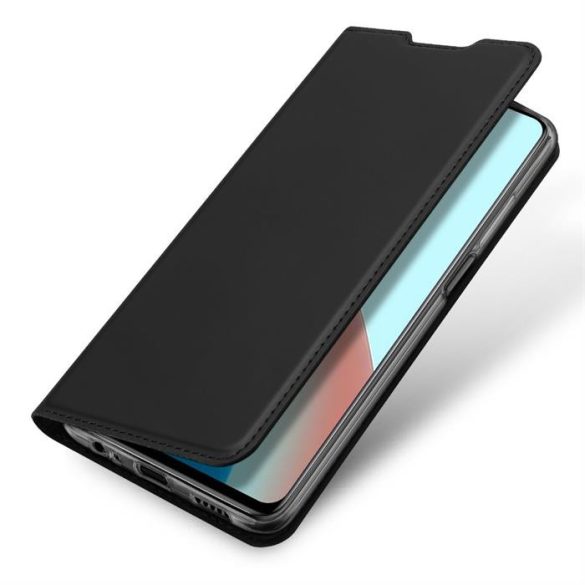 DUX DUCIS Skin Pro Bookcase kihajtható tok Xiaomi redmi Note 9T 5G fekete