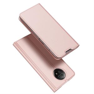 DUX DUCIS Skin Pro Bookcase kihajtható tok Xiaomi redmi Note 9T 5G rózsaszín