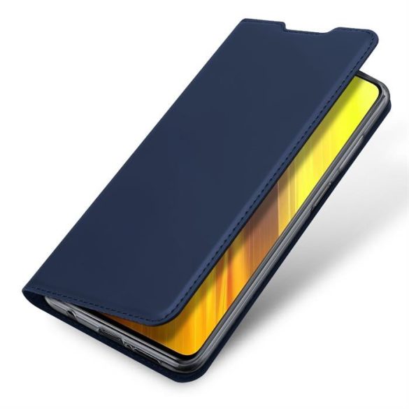 DUX DUCIS Skin Pro Bookcase kihajtható tok Xiaomi Poco M3 / Xiaomi redmi 9T kék