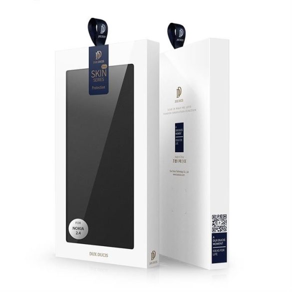 DUX DUCIS Skin Pro Bookcase kihajtható tok Nokia 2.4 fekete