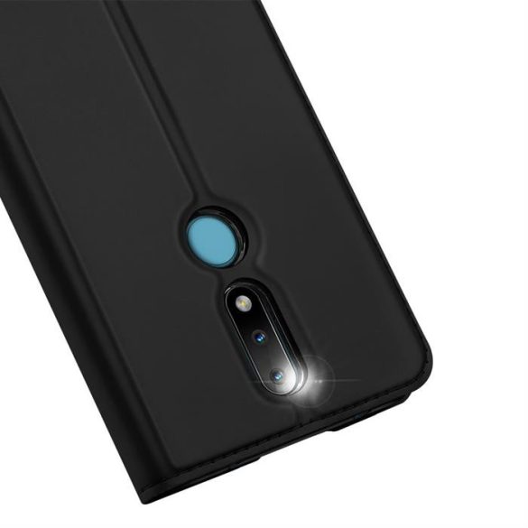 DUX DUCIS Skin Pro Bookcase kihajtható tok Nokia 2.4 fekete