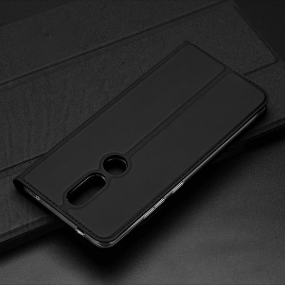 DUX DUCIS Skin Pro Bookcase kihajtható tok Nokia 2.4 fekete