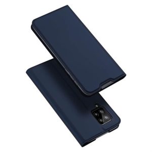 DUX DUCIS Skin Pro Bookcase kihajtható tok Samsung Galaxy A42 5G kék telefontok