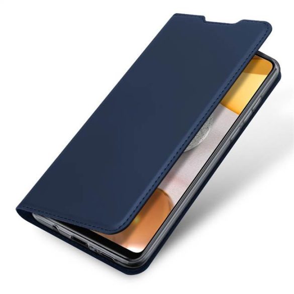 DUX DUCIS Skin Pro Bookcase kihajtható tok Samsung Galaxy A42 5G kék telefontok