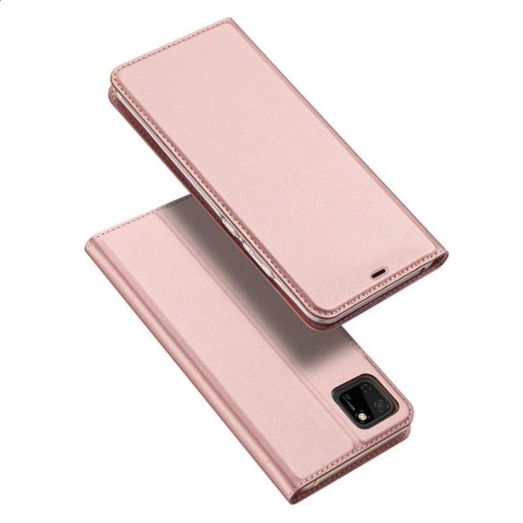 DUX DUCIS Skin Pro Bookcase kihajtható tok típusú tok Huawei Y5p pink telefontok